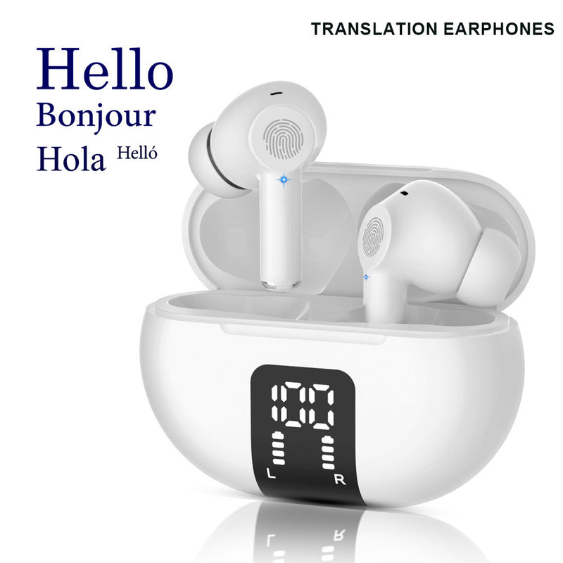 Smart Translation Wireless Earbuds - M10 Bluetooth Headphones with Voice Translation