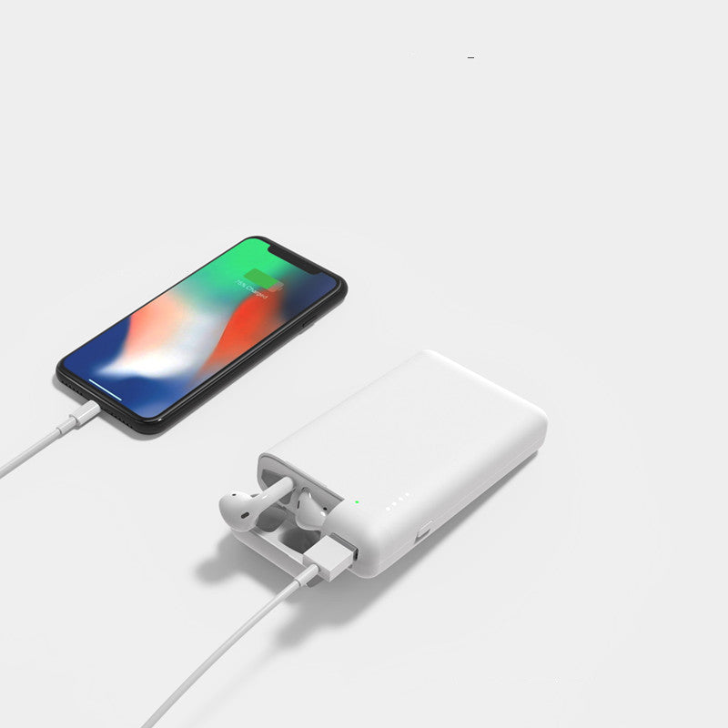 Premium 2-in-1 Wireless Charging Power Bank - 10000mAh Multifunctional Portable Charger