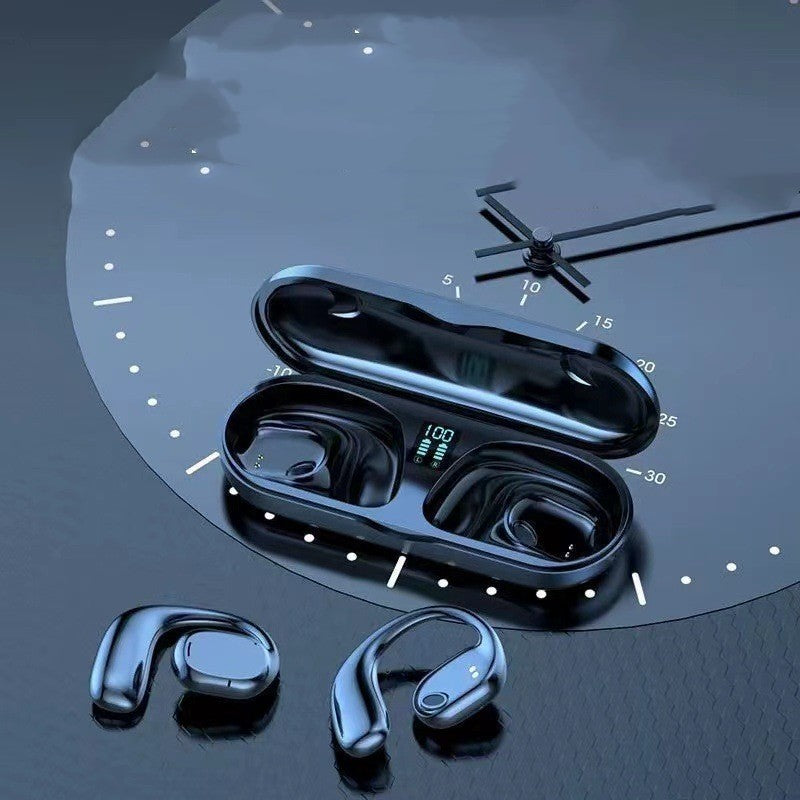 Wireless Bluetooth Earbuds with Digital Display - 12H Battery Life & Noise Cancellation