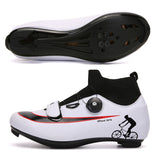 Professional Mountain Cycling Shoes - Men's Lock-In Power Bicycle Shoes