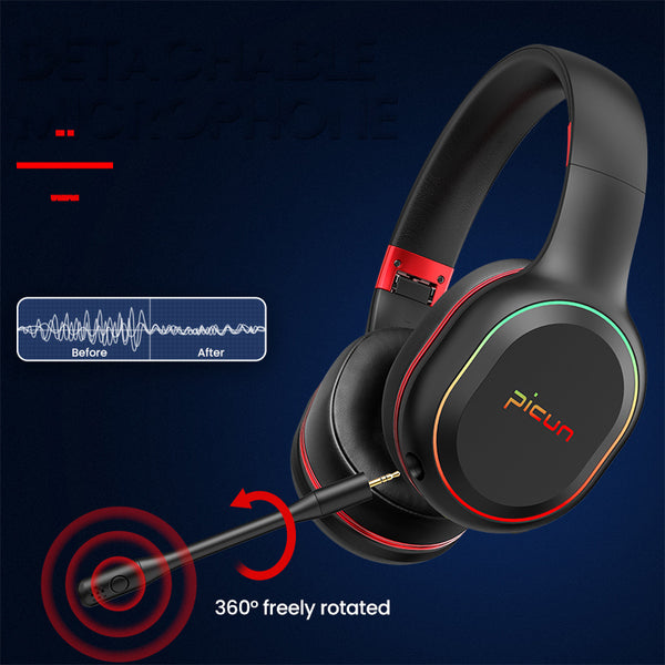 Wireless Bluetooth Headphones with Microphone - Premium Sound Quality