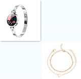 Elegant Rose Gold Smart Watch - Waterproof Fitness Tracker with Heart Rate Monitor for Active Women