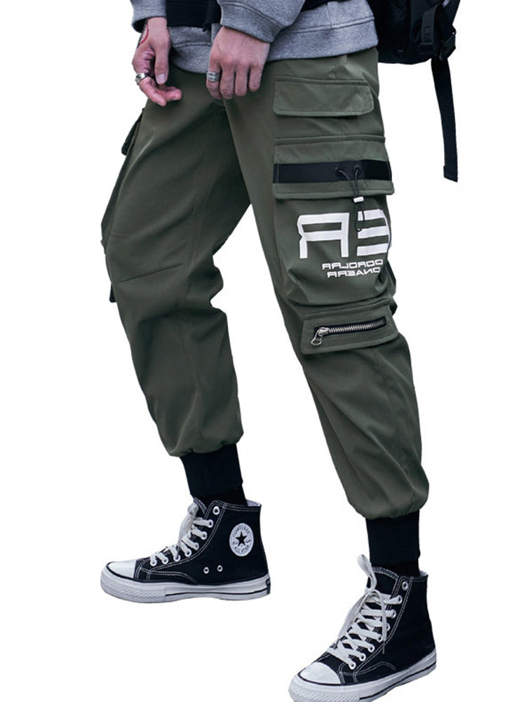 Tactical Multi-Pocket Cargo Pants - Army Green 3XL