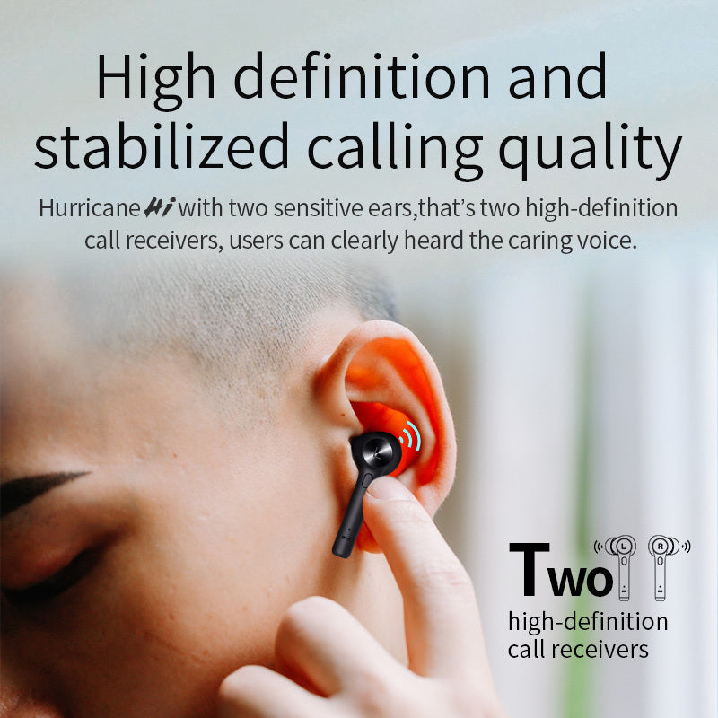 Premium TWS Bluetooth Wireless Earbuds - 5-6H Playtime, Compact Design