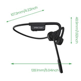 Advanced ENC Wireless Bone Conduction Bluetooth Headphones - Open Ear Design
