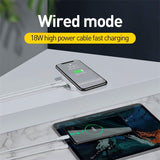 Premium 10000mAh Wireless Power Bank with LED Digital Display - Compact Fast Charging Portable Battery