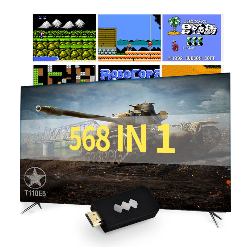 Retro Gaming Console with 4K HDMI Output - Wireless Controllers Included