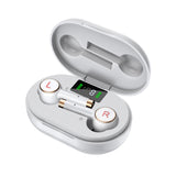 Wireless Bluetooth 5.0 Sports Earbuds with 15M Range & Battery Display - Premium Sound Quality