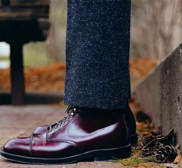Premium Three-Joint Gentleman Leather Dress Shoes - First Layer Cowhide Business Formal Footwear