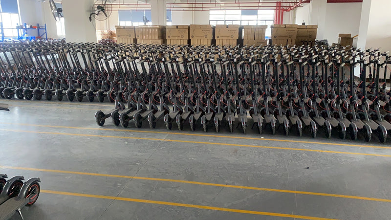 Foldable Electric Scooter - Aluminum Alloy Frame with Double Disc Brakes