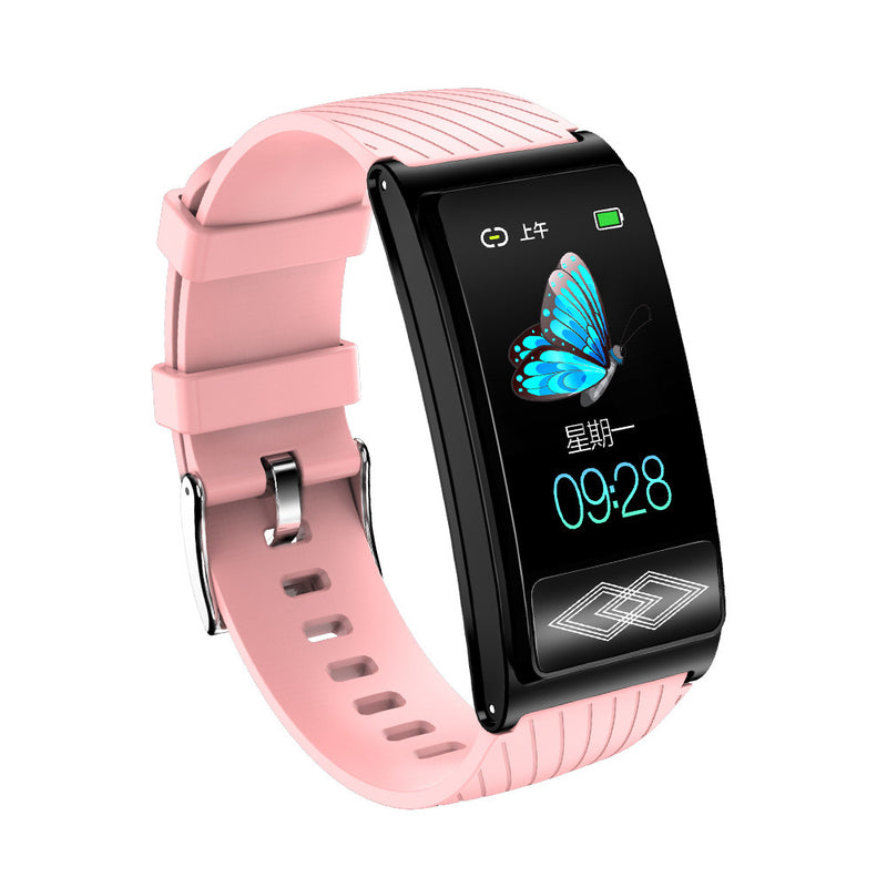 P10 Nouveau bracelet intelligent ECG dynamique Santé Pression artérielle Oxygène sanguin Montre d'exercice