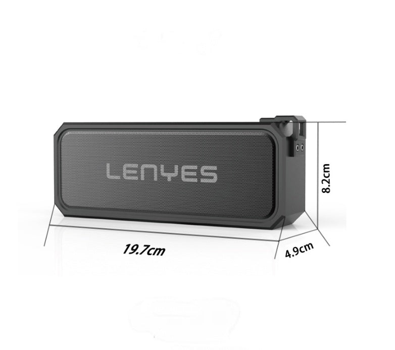 Premium Waterproof Bluetooth Speaker - 360° Surround Sound with 8H Battery Life