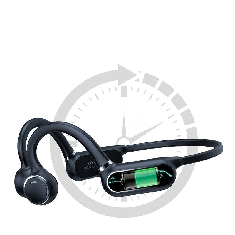 Wireless Bone Conduction Bluetooth Earphones - Open Ear Design with Touch Control