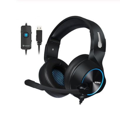 NUBWO N11 Professional Gaming Headset - USB Wired with Microphone