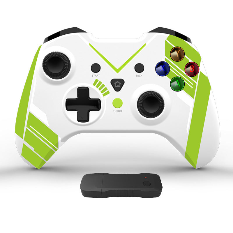 Ultimate Wireless Gaming Controller - 2.4G Multi-Platform Gamepad with Vibration & LED Lights
