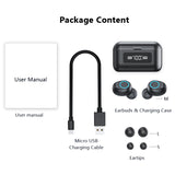 Premium Wireless Sports Bluetooth Headset - Sweatproof Earbuds for Active Lifestyle