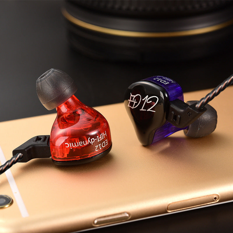 Professional In-Ear Wired Headphones with Microphone - HiFi Sound Quality Earbuds