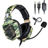 ONIKUMA K8 Professional Gaming Headset with Microphone - Wired Over-Ear Headphones