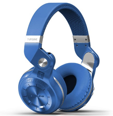 Bluedio T2+ Wireless Bluetooth Headphones - 57mm Drivers, 40H Playtime, FM Radio & TF Card Support