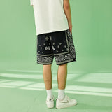 Men's Casual Loose Fit Cropped Pants - Comfortable Mid-Waist Sports Shorts