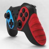 Ultimate Gaming Controller - Red & Blue Wireless Bluetooth Gamepad for Switch & PC