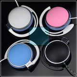 Comfortable Ear-Hook Wired Headphones with Microphone - 3.5mm Audio Jack