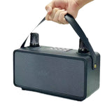 Premium Wireless Bluetooth Karaoke Speaker - High Power Portable Audio System with Microphone