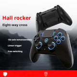 Professional Bluetooth Gaming Controller - S4 Wireless Gamepad with Force Feedback