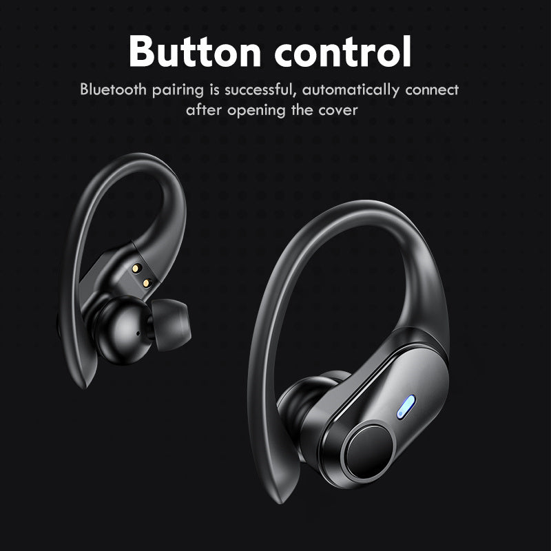 Wireless Sports Bluetooth 5.1 Earbuds - IPX7 Waterproof Headset with Charging Case