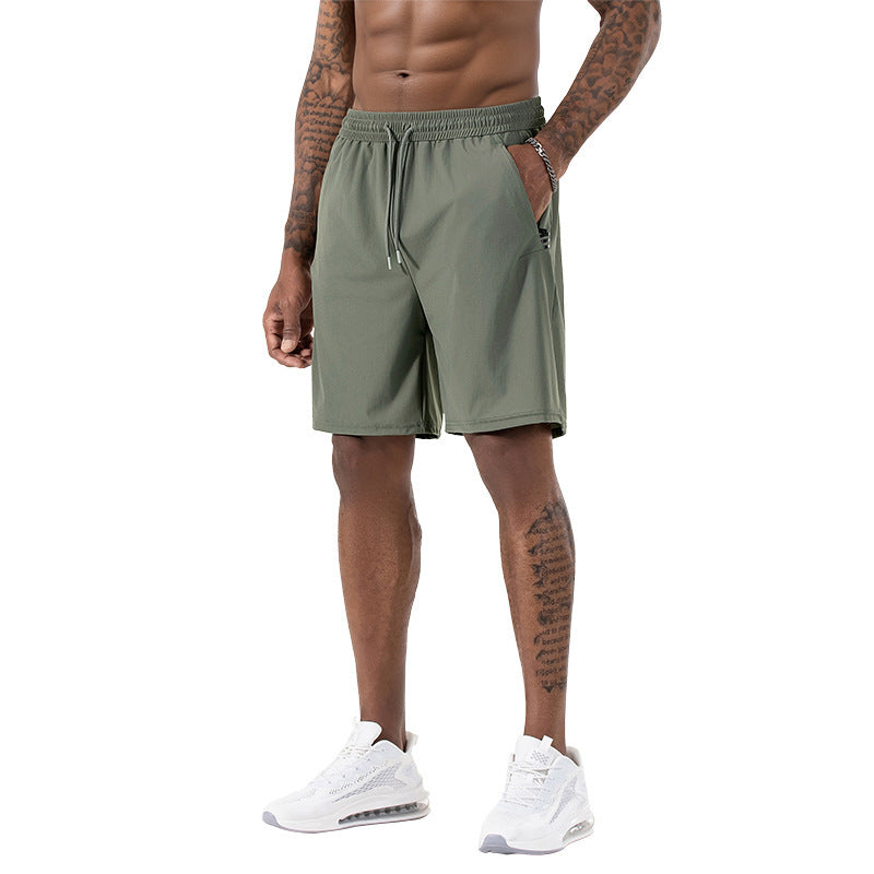 Men's Ice Silk Quick-drying Shorts Nylon Breathable Couple