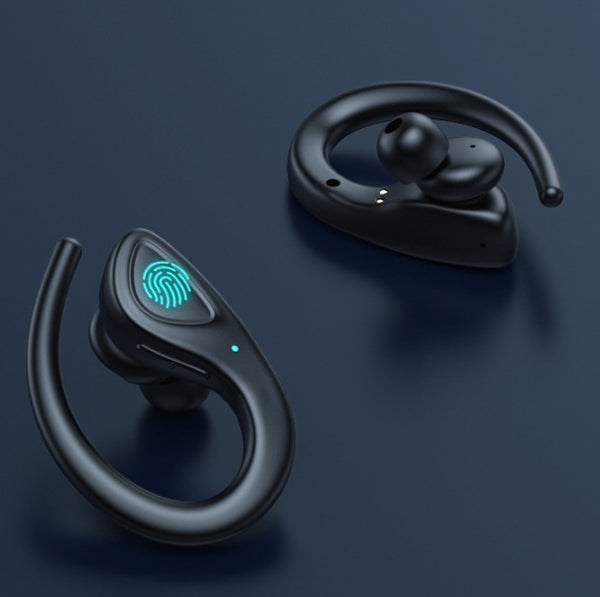 Wireless Bluetooth 5.2 Sports Earbuds - Premium Hanging Ear Design with 15m Range