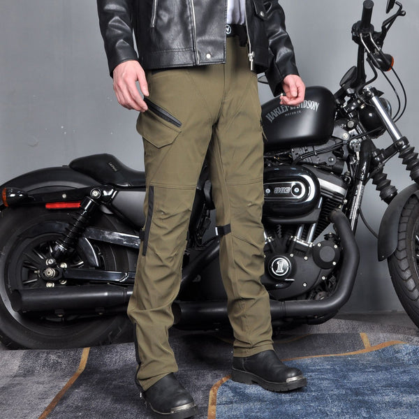 Premium All-Season Motorcycle Cycling Pants - Waterproof & Drop-Resistant Protection