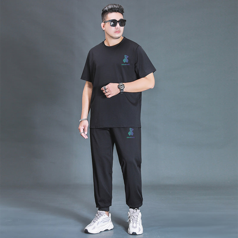 Premium Oversized Athletic Set - Comfortable Two-Piece Sports Suit for Men