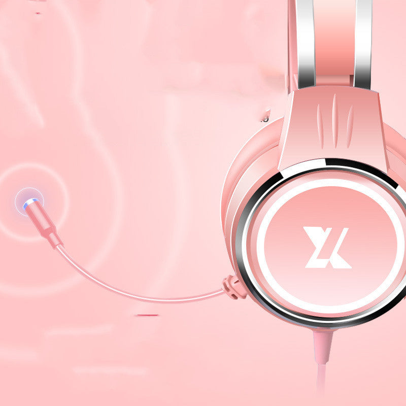 Professional Gaming Headset with Microphone - USB & 3.5mm Wired Computer Headphones