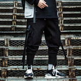 Tactical Multi-Pocket Cargo Pants - Hip Hop Streetwear Fashion for Men