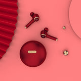 Q3 True Wireless Bluetooth 5.0 Earbuds - Touch Control In-Ear Headphones with Charging Case