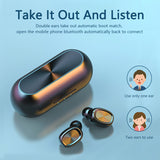 Wireless Bluetooth 5.0 Earbuds with Digital Display - 30H Playtime Touch Control Headset