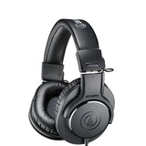 Professional ATH-M20X Studio Monitor Headphones - Premium Audio Recording Equipment