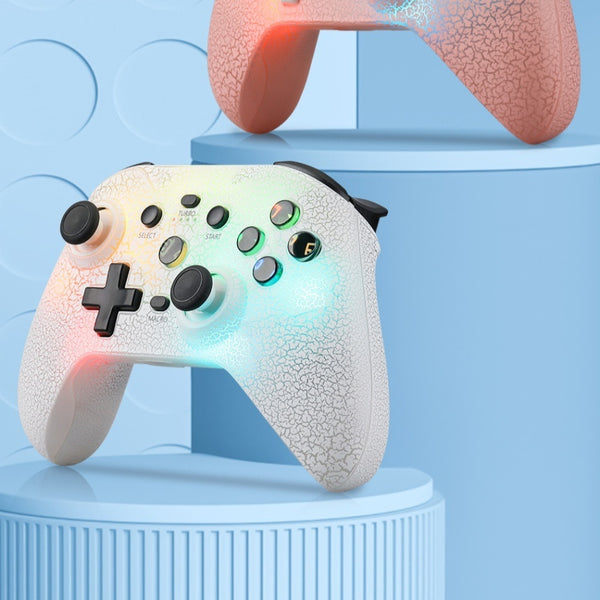 Ultimate RGB Gaming Controller - Multi-Platform Wireless Gamepad with Dazzling Light Effects