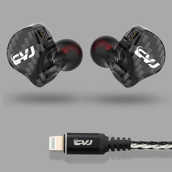Lightning Interface Ring Iron HiFi In-Ear Headphones - Professional Audio Experience