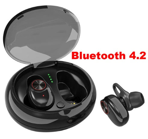 Premium Wireless Bluetooth 5.0 Earbuds - IPX5 Waterproof with Charging Case