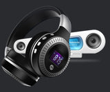 Advanced Bluetooth Wireless Headset - High-Fidelity Stereo Sound with FM Radio & TF Card Support