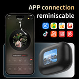 Smart Wireless Translation Earbuds - A16 Multi-Language Bluetooth Headphones with Color Screen