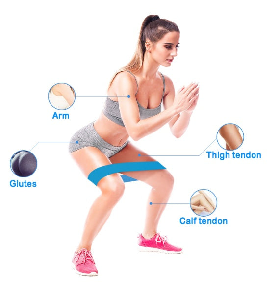 Premium Resistance Bands Set - Professional Elastic Booty Bands for Fitness & Bodybuilding