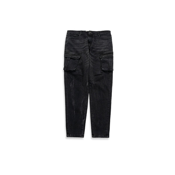 Retro strappy trousers unisex high street jeans