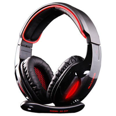 SADES SA-902 Hero Alliance Gaming Headset - USB Wired Computer Headphones with LED Lighting