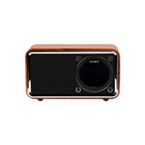 Wooden Bluetooth Speaker with Subwoofer - Desktop Wireless Audio System