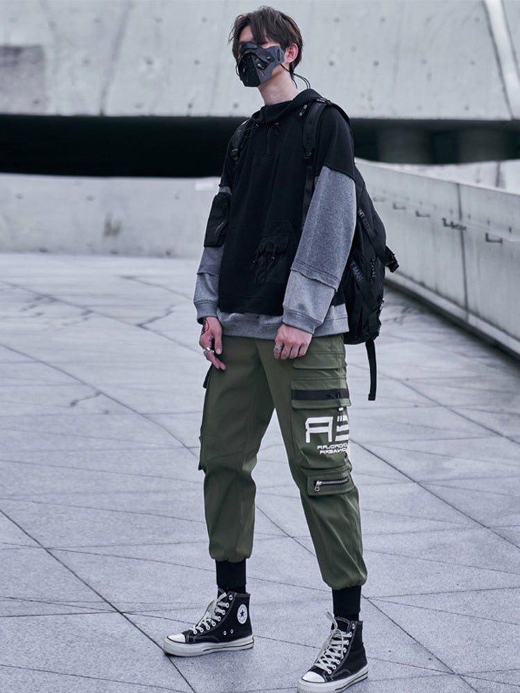 Tactical Multi-Pocket Cargo Pants - Army Green 3XL