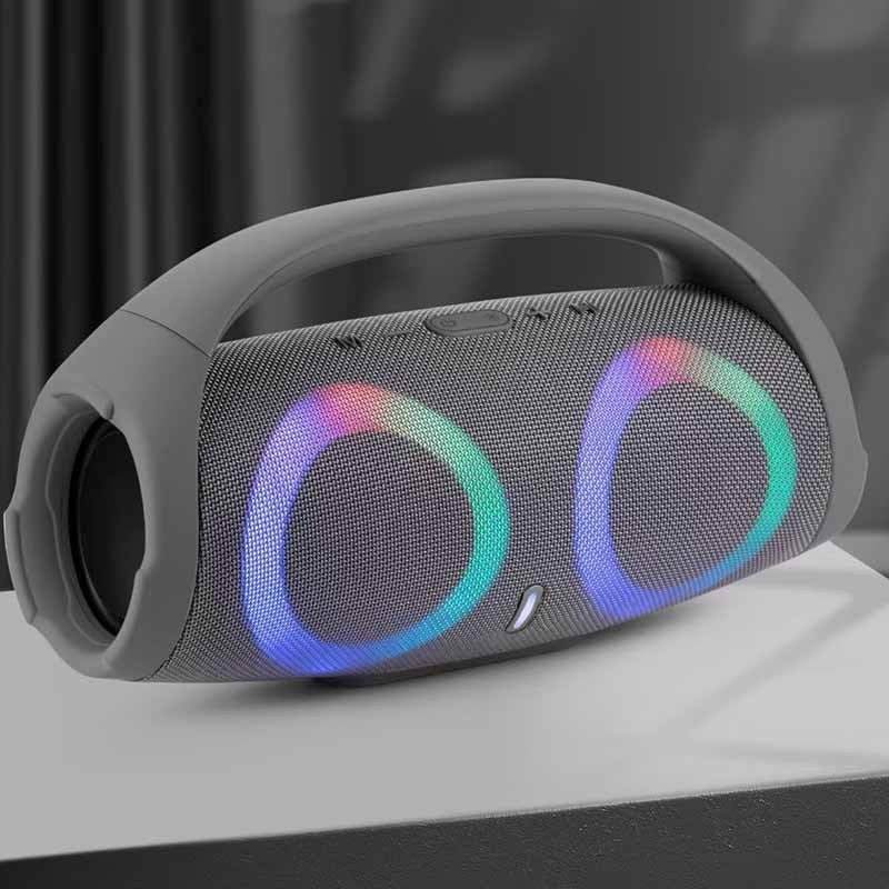 Premium RGB Bluetooth Speaker - Waterproof Portable War Drum with LED Lights