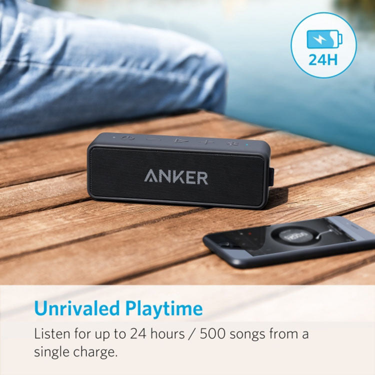 Portable Waterproof Bluetooth Speaker - 24H Playtime, 12W Power, IPX7 Rated